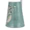 Hello Honey; Hello Honey® 8" Blue Hand-Painted Wax Relief Pattern Stoneware Pitcher; Category:Pitchers; Image:6